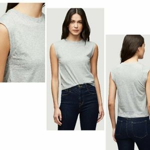 LE HIGH GREY MUSCLE TEE